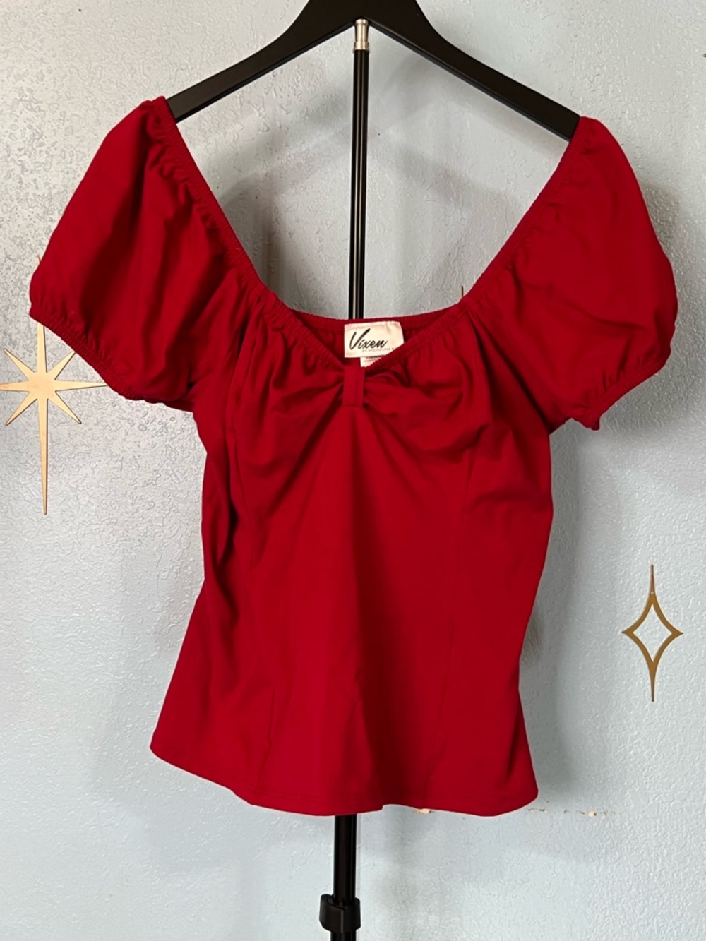 Vixen by Micheline Pitt Powder Puff Top